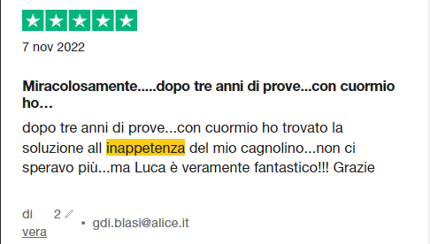 Protocollo Inappetenza