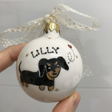 Carica l'immagine nel visualizzatore di Gallery, Pallina di Natale in Ceramica Personalizzata