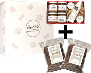 Cesta di Natale con 1 kg di Crunchy